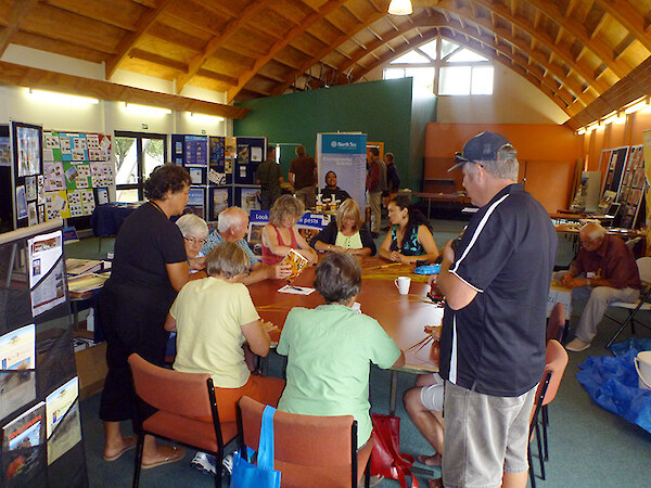 Pingao raranga - weaving workshop, Taipa 2012